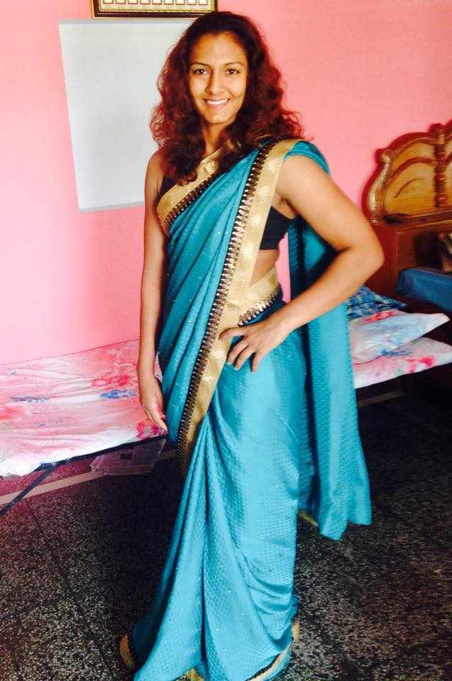 Geeta Phogat Personal Facebook Photo Cute Indian Female