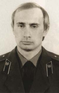 Putin in kgb, putin in kgb uniform