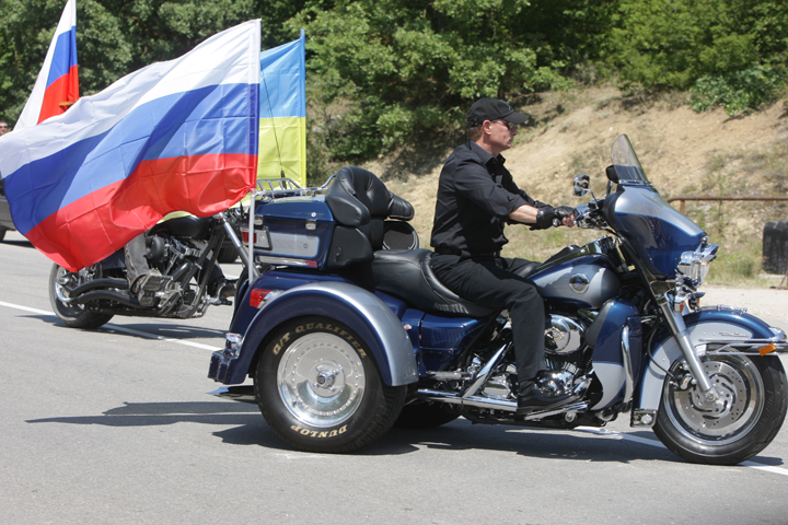 putin on harley