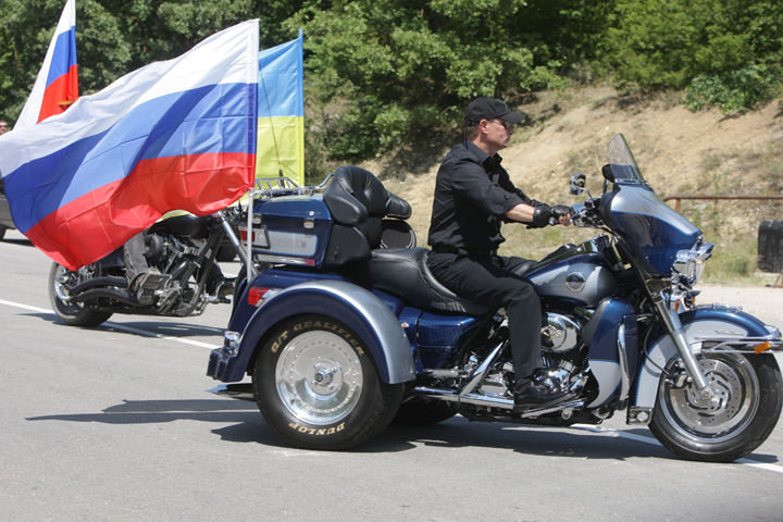 Putin on harley