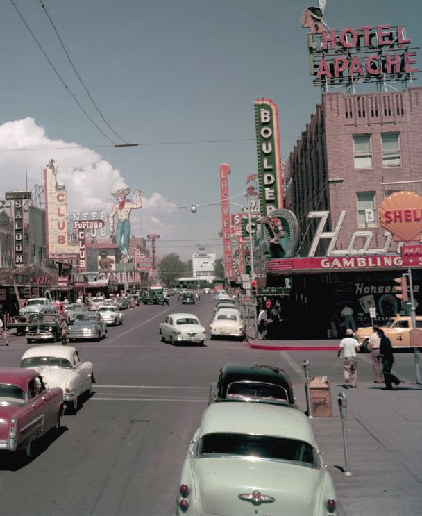 Lasvegas, las vegas old photo , las vegas strip , las vegas downtown old photo, usa old photo , rare photo of las vegas , usa history, old american photo