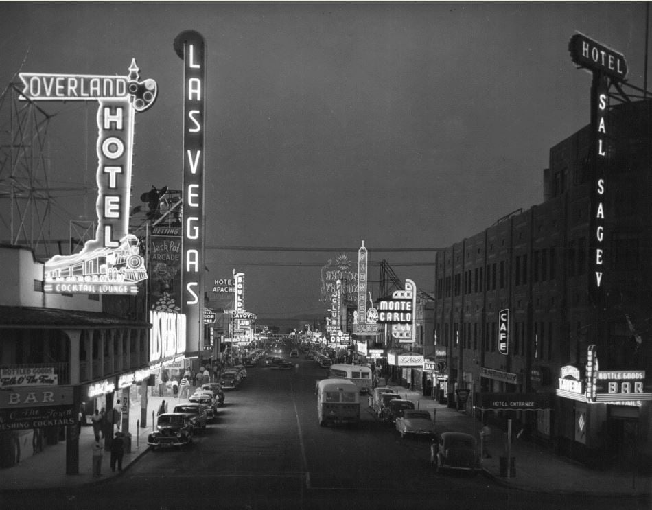 Lasvegas, las vegas old photo , las vegas strip , las vegas downtown old photo, usa old photo , rare photo of las vegas , usa history, old american photo