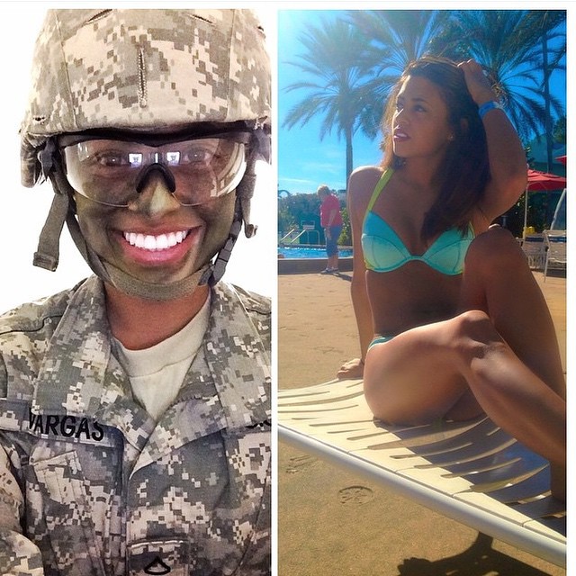 hot women in military service