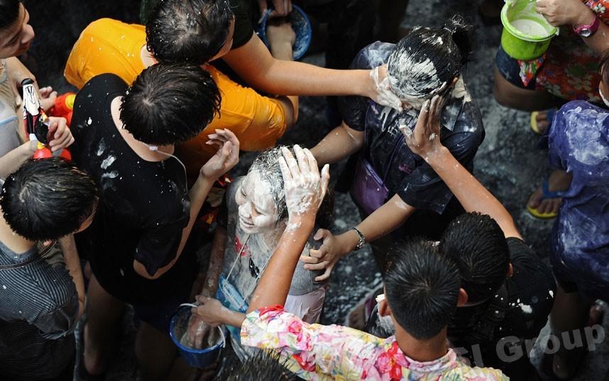 Talc smearing (thailand)