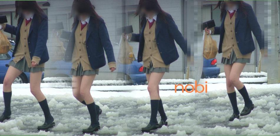 Japan, japanese, school girl, fashion, weird, winter, kogal, japanese schoolgirl, asian, short skirts, snow festival