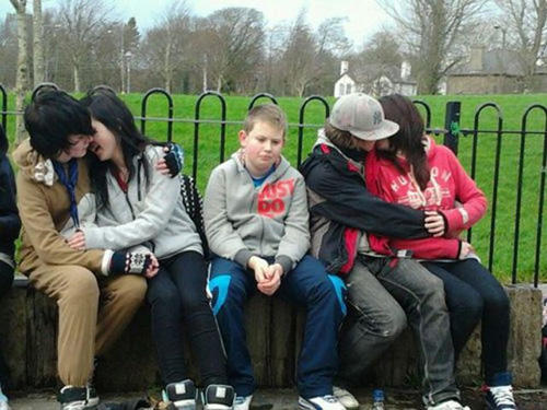 funny, internet, memes, forever alone, forever alone kid, hilarious, humor, WTF, lol, bored, lonely