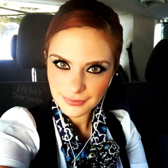 35 Hottest Flight Attendant Uniforms Selfies Around The World