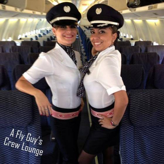 35 Hottest Flight Attendant Uniforms Selfies | Around the World