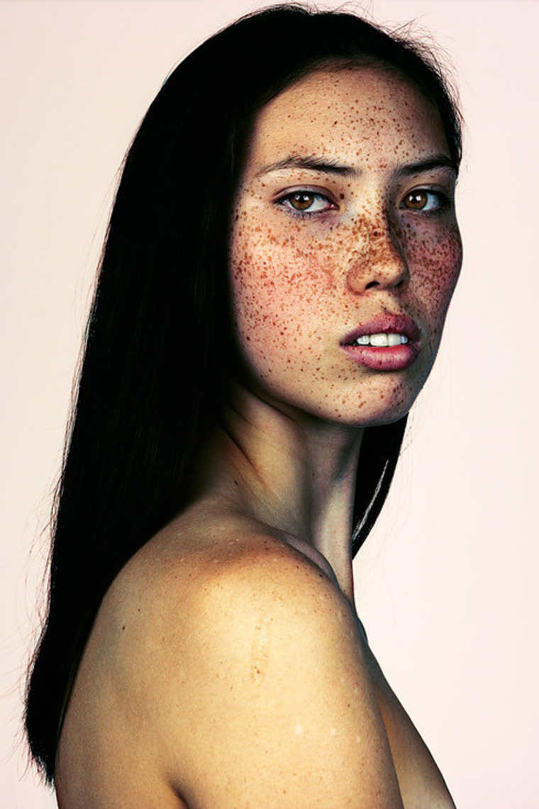 18 Striking Portraits Of Freckled People By British Photographer Reckon Talk 
