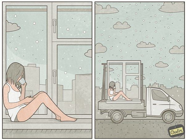 russia, russian, art, artist, memes, viral, anton gudim, moscow, drawing, humor, unusual, weird