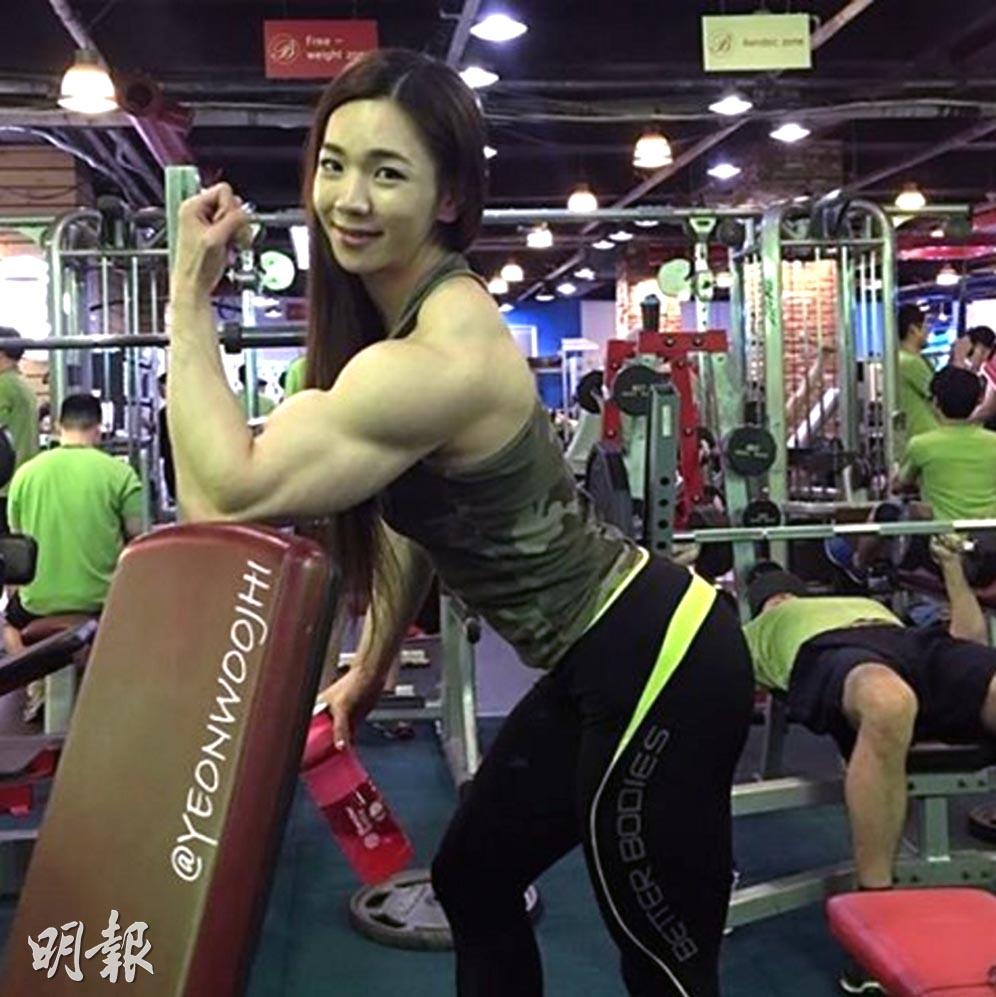 yeon woo jhi, yeon woo jhi photo, yeon woo jhi facebook, yeon woo jhi weight, yeon woo jhi pinterest, yeon woo jhi steroids, bodybuilder, south korea, korean girls, korean bodybuilder, king kong barbie, fit females, fitness inspiration, woo jhi