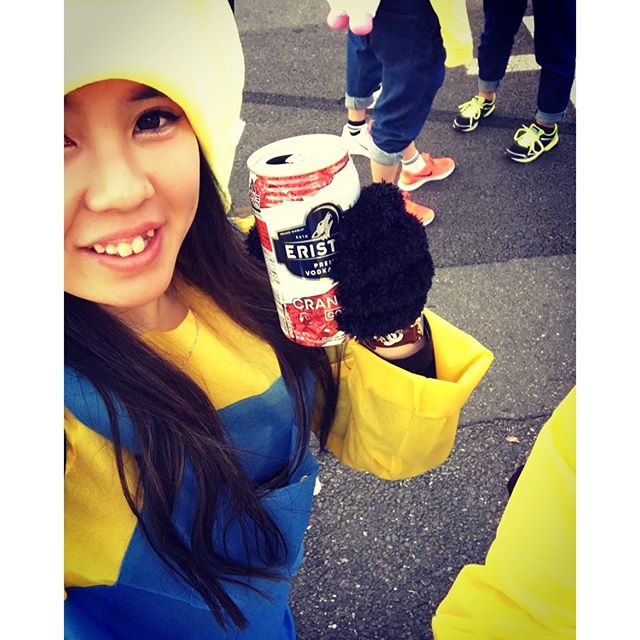 Japan, minions, tokyo, charity, asia, japanese girls, minions run, japanese selfie, hot selfie, cute japanese