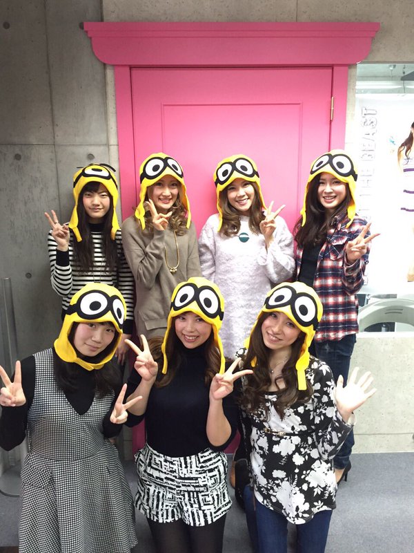 Japan, minions, tokyo, charity, asia, japanese girls, minions run, japanese selfie, hot selfie, cute japanese