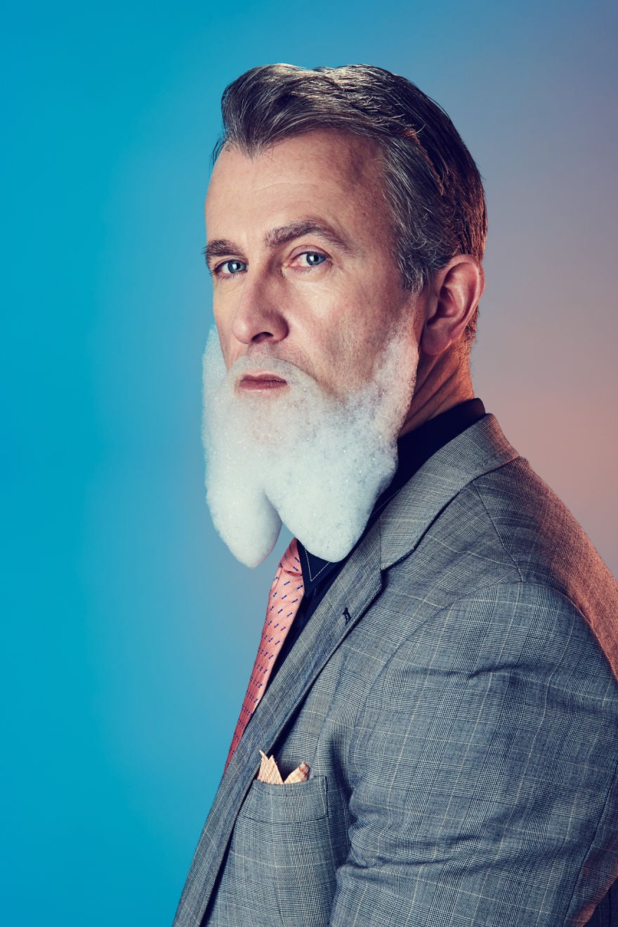 Photographer Captures Men With Bubble Beards  Just Awesome (1)