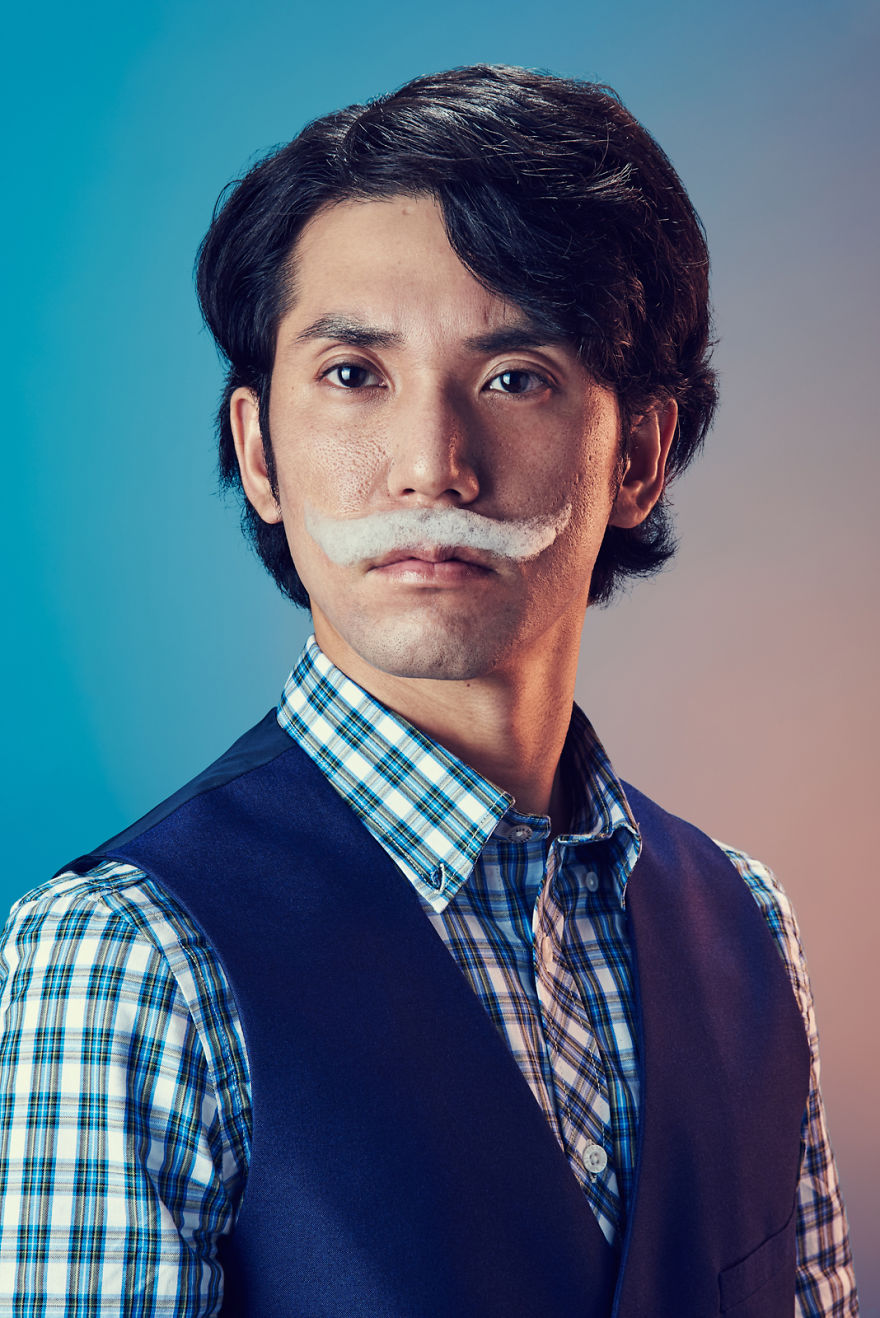 Photographer Captures Men With Bubble Beards  Just Awesome (2)