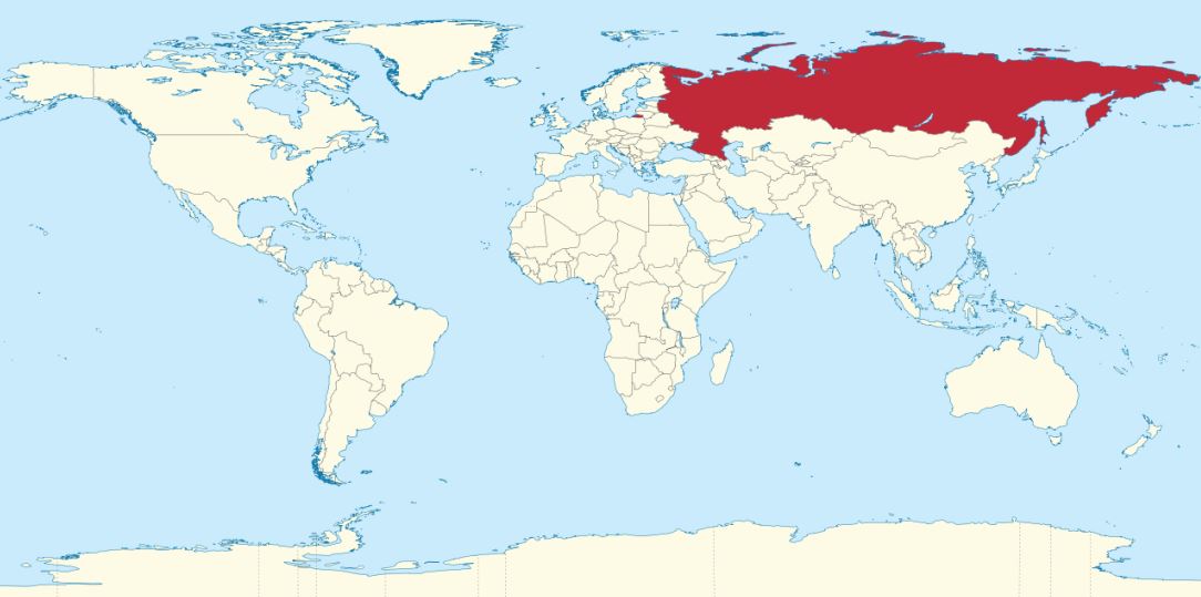 Russia world map | Reckon Talk