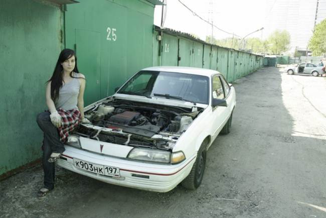 Russia, russian, russian girls, viral, girl with car, moscow, russia, girl car repairs, hot mechanic, girl mechanic