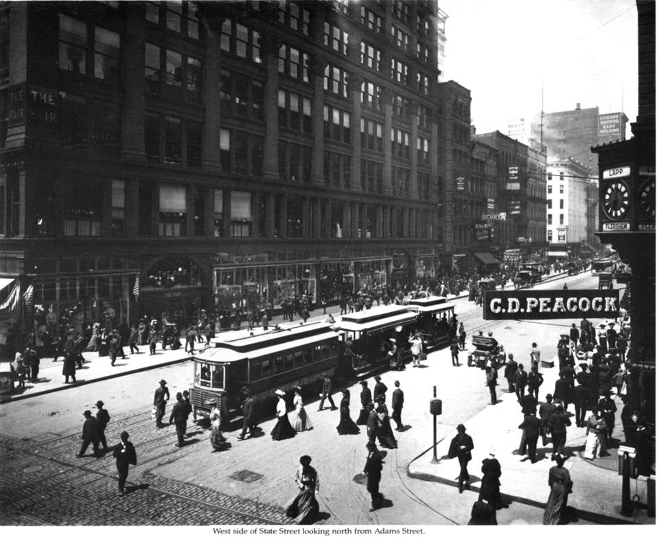 Downtown chicago old photo, ,chicago ,chicago old photo,chicago old pics,never seen chicago ,unseen photo chicago ,unseen chicago,madison st old photo