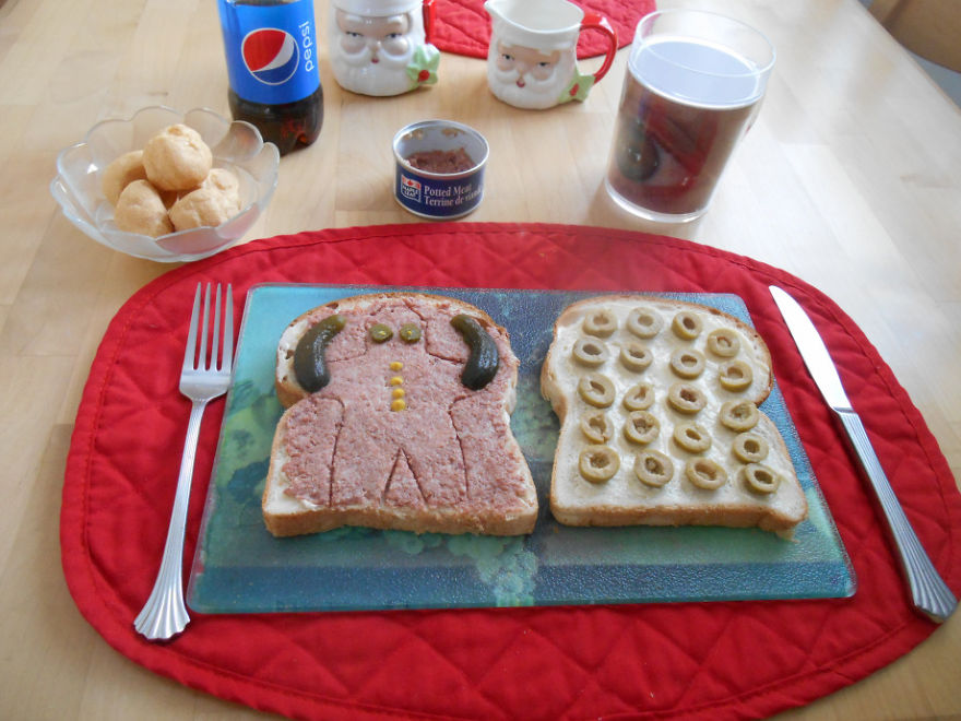 food art, creative plating, funny food, Laura O'Brien, idea, awesome, amazing