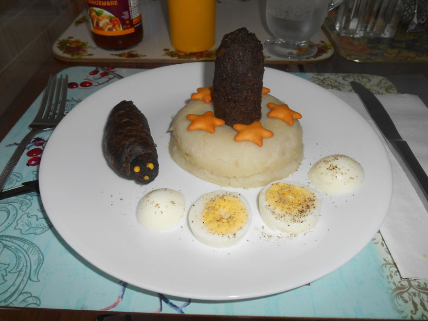 food art, creative plating, funny food, Laura O'Brien, idea, awesome, amazing