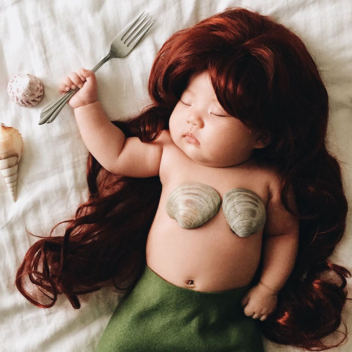 Funny, baby costumes, sleeping baby, amazing, cute, awesome, fashion, trend