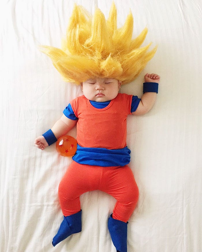 Funny, baby costumes, sleeping baby, amazing, cute, awesome, fashion, trend