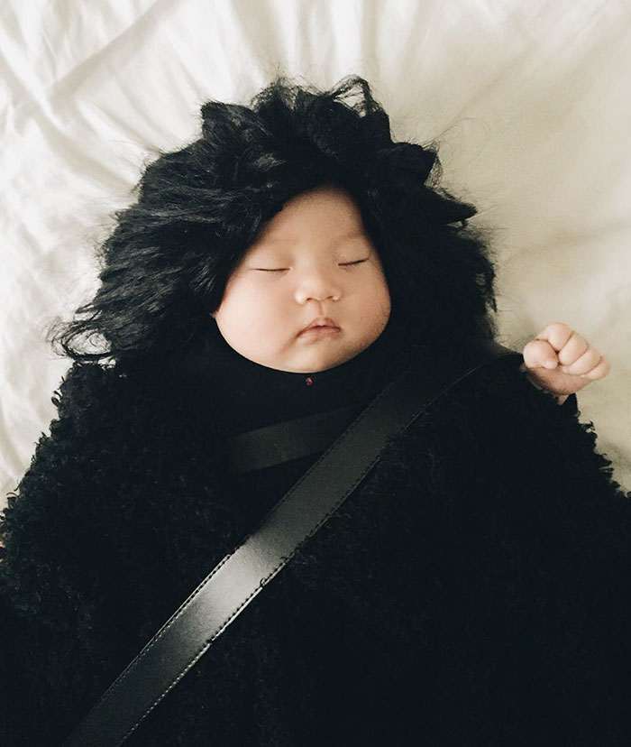 Funny, baby costumes, sleeping baby, amazing, cute, awesome, fashion, trend