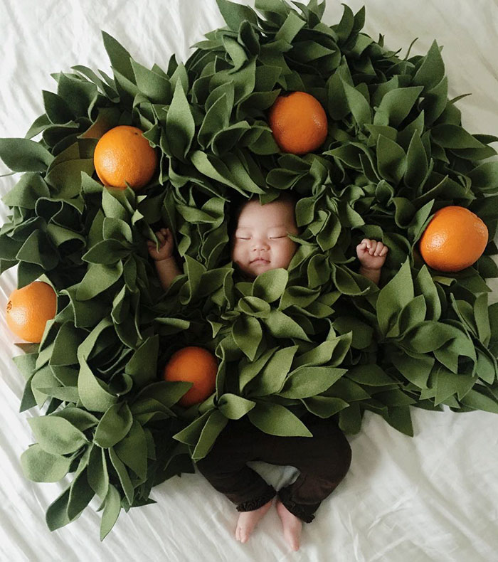 Funny, baby costumes, sleeping baby, amazing, cute, awesome, fashion, trend