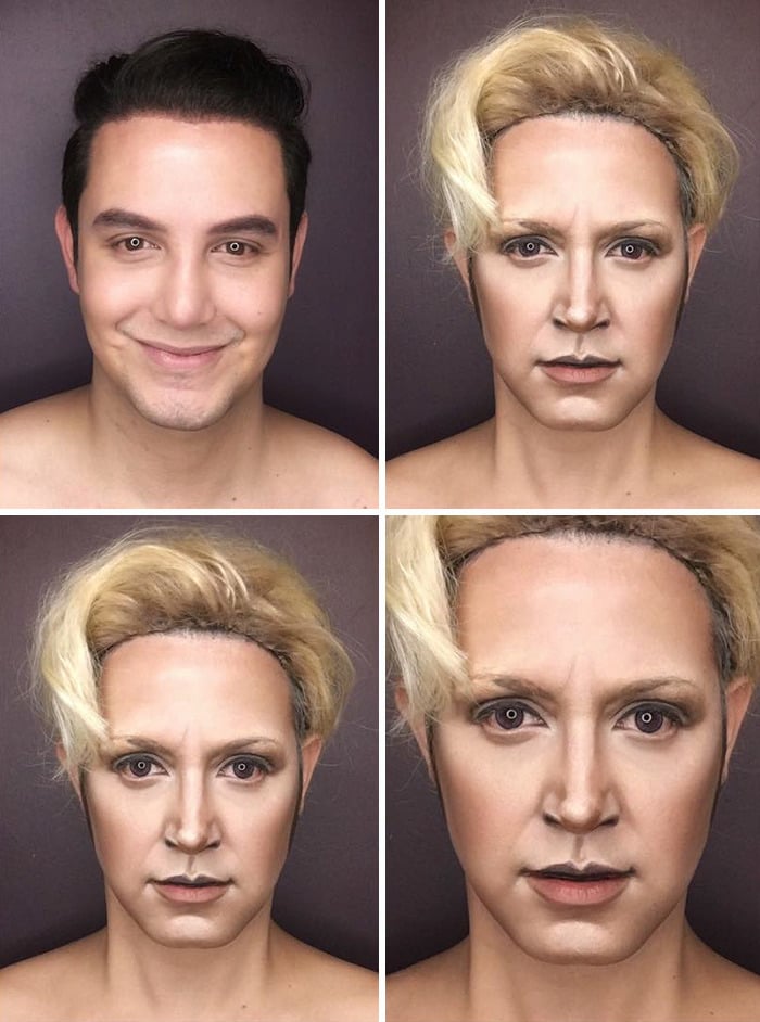 Game Of Thrones, arya stark, Brienne of Tarth, Cersei Lannister, Daenerys Targaryen, Game of Thrones makeup, GOT, GoT makeup, makeup, makeup transformation, Margaery Tyrell, Melisandre, Paolo Ballesteros, Sansa Stark, creativity, idea