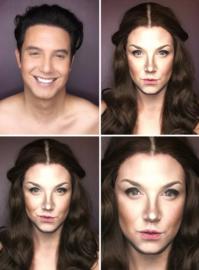 Game Of Thrones, arya stark, Brienne of Tarth, Cersei Lannister, Daenerys Targaryen, Game of Thrones makeup, GOT, GoT makeup, makeup, makeup transformation, Margaery Tyrell, Melisandre, Paolo Ballesteros, Sansa Stark, creativity, idea