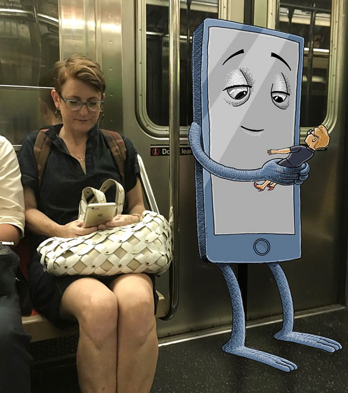 art, artist, creativity, ben rubin, creepy monsters, doodles, monster doodles, monsters, subway doodles, subway monsters