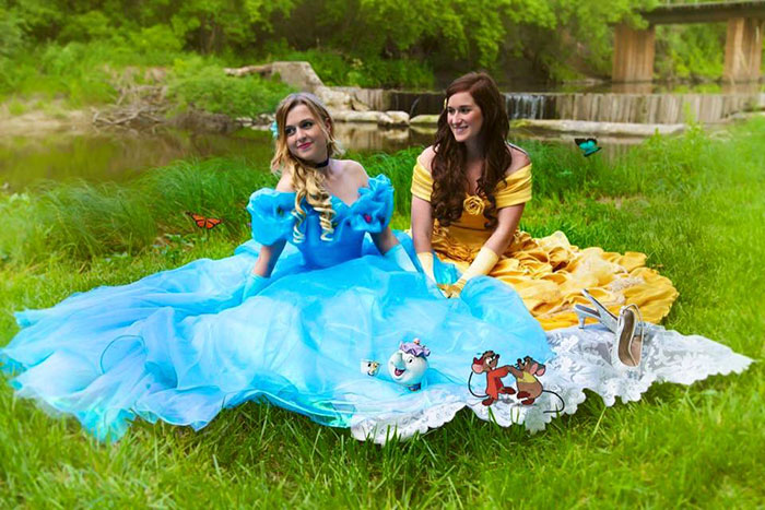 fairytale, engagement, princess, gay photoshoot, yalonda, kayla solseng, gay wedding, photography, disney