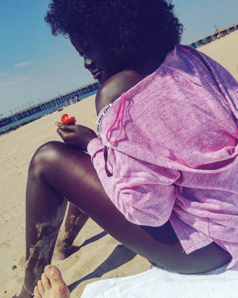 Khoudia diop, khoudia diop hot, khoudia diop instagram, darkest model in the world, africa, blackest woman, daughter of the night, melanin goddess, khoudia diop facebook