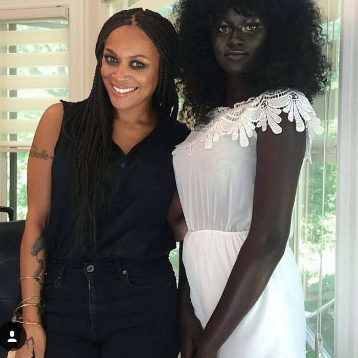 Khoudia diop, khoudia diop hot, khoudia diop instagram, darkest model in the world, africa, blackest woman, daughter of the night, melanin goddess, khoudia diop facebook