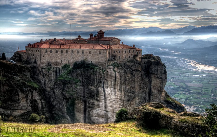 church, cliffs, greece, meteora, monasteries, monastery, monks, photos, places, temple, travel, UNESCO World Heritage, must visit before you die, must see before you die