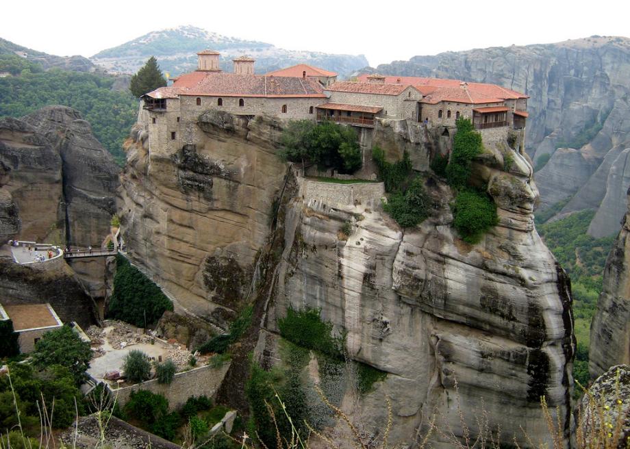 Church, cliffs, greece, meteora, monasteries, monastery, monks, photos, places, temple, travel, unesco world heritage, must visit before you die, must see before you die