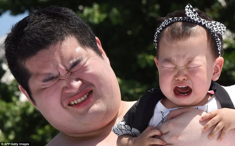 Japanese festivals, japan, asia, tokyo, crying baby festival, weird, temple, nakizumo festival, worlds strangest festivals