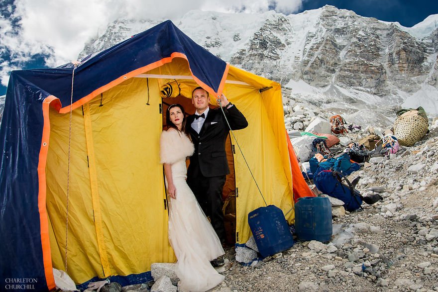 Everest, camp, wedding, photos, charleton, churchill, amazing, awesome, wow, omg