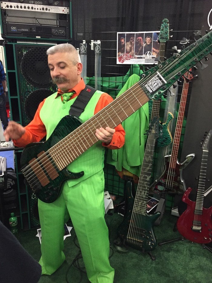 Coolest Bass Guitar with 24-String Godzilla | Reckon Talk