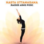 Raised arms pose Hasta Uttanasana
