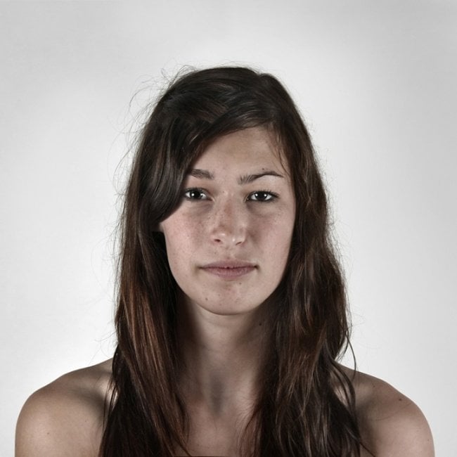 photography, ulric collette, viral, portraits, family portraits, half faces photos, split faces photos, men vs women, genetic portraits, half brother, half sister