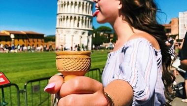 funny, hot, pisa, girl
