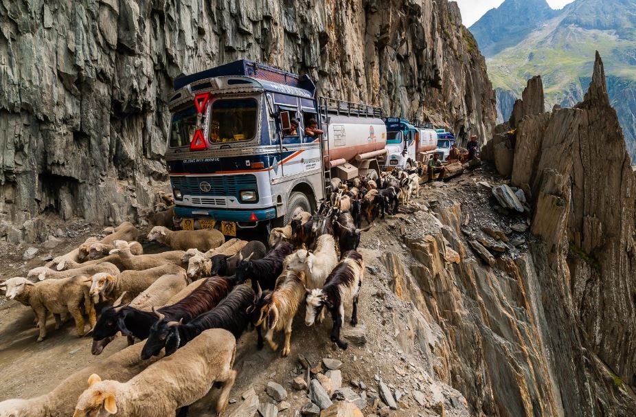 Roads, highways, deadliest roads in the world, dangerous roads in the world, scariest roads, ice highway, mountain highway