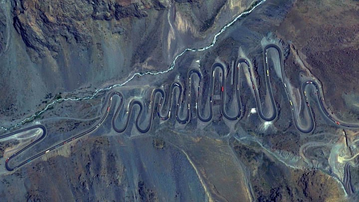 roads, highways, deadliest roads in the world, dangerous roads in the world, scariest roads, ice highway, mountain highway