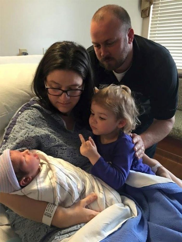 kids, funny, lol, sibling, sibling rivalry, babysitting, family, kids reactions, hold a baby, hilarious, awkward family photos, funny photos