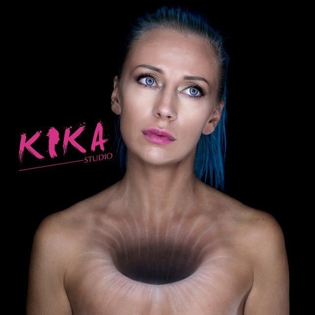 Make-up art, serbia, serbian makeup, body art, bizarre, viral, kika studio, makeup illusion, milosevic body painting, mirjana kika, body painting, serbian girl, serbian hot