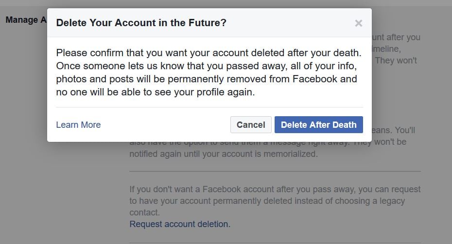How to Deactivate FB account Difference between