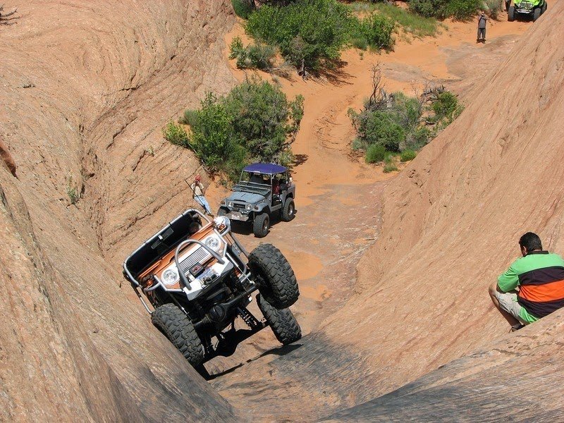 usa, united states, lion's back, hell’s revenge, mountain biking, extreme 4x4 driving, adventure road, extreme hill climbing 4x4, off-road extreme, car climbing hill