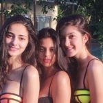 Ananya-Pandey-wih-sanaya-kapoor and suhana khan