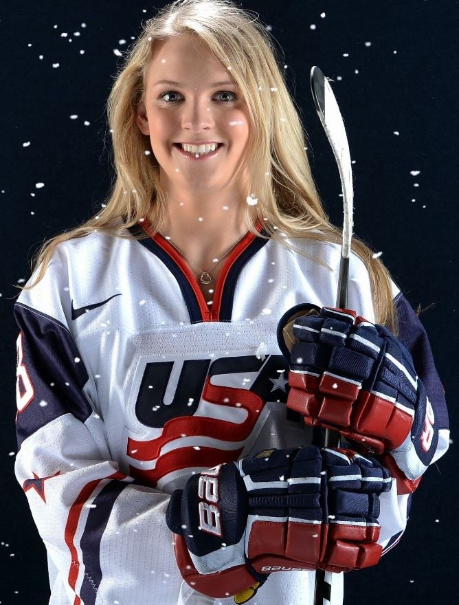 girl nhl player